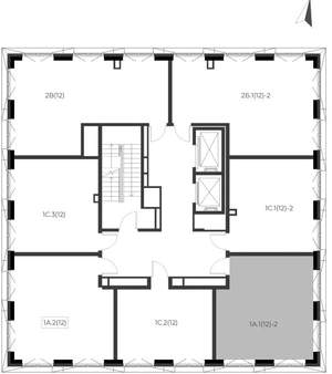 1-к квартира, строящийся дом, 37м2, 3/10 этаж