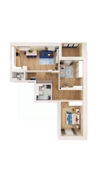 3-к квартира, вторичка, 81м2, 5/10 этаж