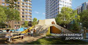 1-к квартира, вторичка, 40м2, 4/18 этаж