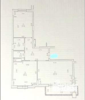 2-к квартира, вторичка, 69м2, 2/5 этаж