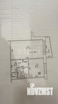 1-к квартира, вторичка, 34м2, 3/10 этаж