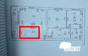 3-к квартира, вторичка, 70м2, 15/19 этаж
