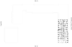 1-к квартира, вторичка, 39м2, 21/23 этаж