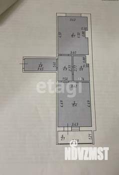 2-к квартира, вторичка, 53м2, 2/15 этаж