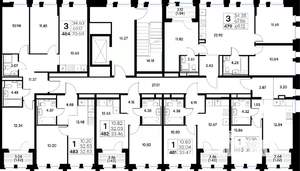 3-к квартира, вторичка, 71м2, 4/20 этаж