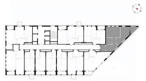 2-к квартира, вторичка, 66м2, 19/23 этаж