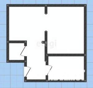 1-к квартира, вторичка, 44м2, 3/8 этаж