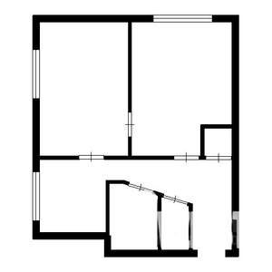 2-к квартира, вторичка, 44м2, 3/5 этаж