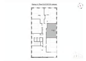 2-к квартира, вторичка, 61м2, 9/14 этаж