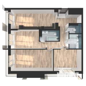 3-к квартира, вторичка, 97м2, 7/25 этаж