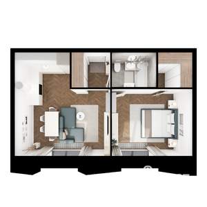 1-к квартира, вторичка, 44м2, 2/15 этаж