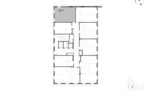 2-к квартира, строящийся дом, 46м2, 9/22 этаж
