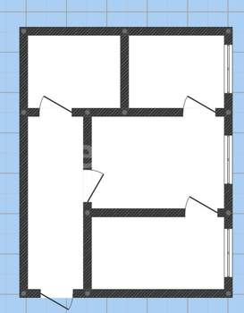 2-к квартира, вторичка, 54м2, 3/4 этаж
