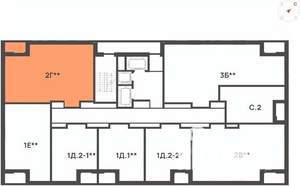 2-к квартира, вторичка, 84м2, 7/24 этаж