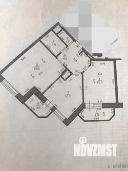2-к квартира, вторичка, 61м2, 14/19 этаж