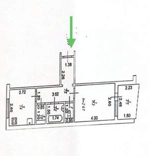 1-к квартира, вторичка, 31м2, 8/10 этаж