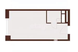 Студия квартира, вторичка, 18м2, 2/5 этаж