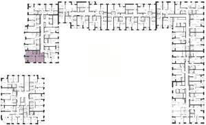 2-к квартира, вторичка, 55м2, 7/23 этаж