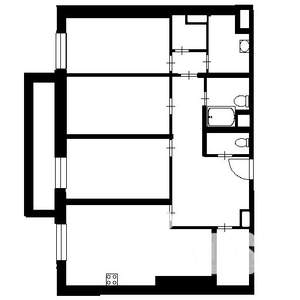 2-к квартира, вторичка, 50м2, 8/19 этаж