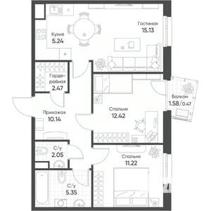 Фото квартиры на продажу (1)