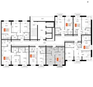 1-к квартира, вторичка, 40м2, 8/19 этаж