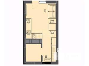Студия квартира, вторичка, 18м2, 4/5 этаж