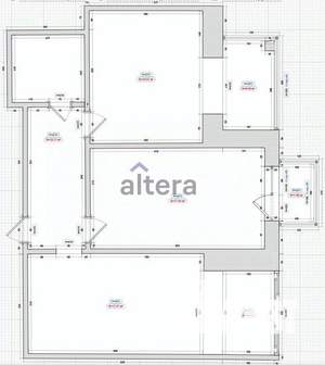 3-к квартира, вторичка, 77м2, 12/17 этаж