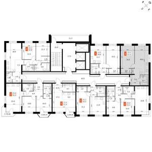 1-к квартира, вторичка, 48м2, 16/20 этаж