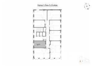 Студия квартира, вторичка, 30м2, 12/14 этаж