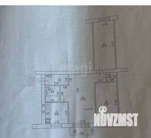 3-к квартира, вторичка, 55м2, 5/5 этаж
