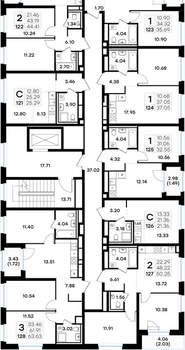 2-к квартира, вторичка, 50м2, 2/8 этаж
