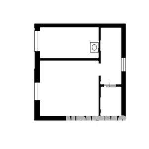1-к квартира, вторичка, 40м2, 2/5 этаж