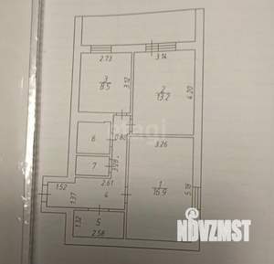 2-к квартира, вторичка, 55м2, 8/14 этаж