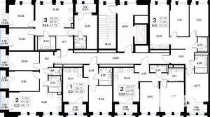 2-к квартира, вторичка, 55м2, 4/20 этаж