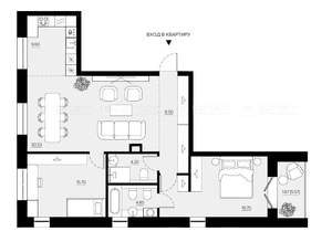 2-к квартира, вторичка, 96м2, 3/5 этаж