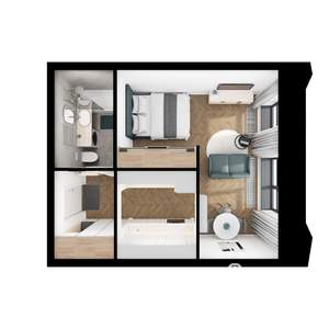 1-к квартира, вторичка, 31м2, 2/10 этаж