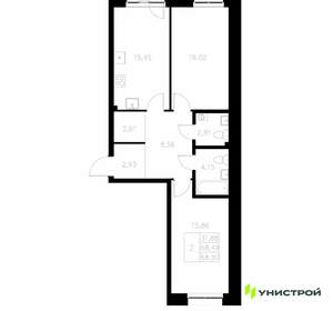 2-к квартира, вторичка, 69м2, 5/7 этаж