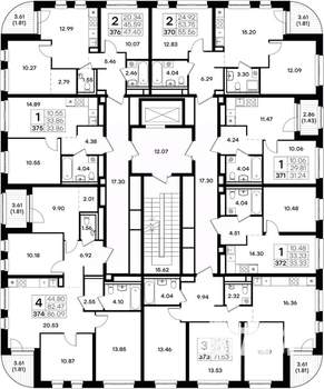 3-к квартира, вторичка, 72м2, 4/8 этаж