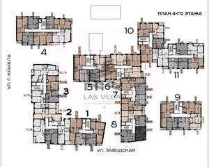 1-к квартира, вторичка, 45м2, 4/5 этаж