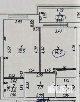 2-к квартира, вторичка, 48м2, 11/22 этаж