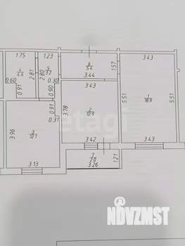 2-к квартира, вторичка, 57м2, 13/17 этаж