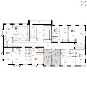 1-к квартира, вторичка, 40м2, 17/20 этаж