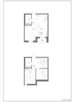 3-к квартира, строящийся дом, 87м2, 2/4 этаж