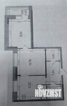 2-к квартира, вторичка, 55м2, 13/24 этаж