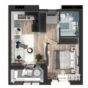 1-к квартира, вторичка, 35м2, 2/23 этаж