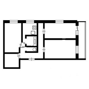 3-к квартира, вторичка, 67м2, 4/4 этаж