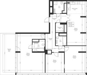 4-к квартира, вторичка, 137м2, 25/25 этаж