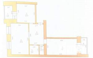 2-к квартира, вторичка, 68м2, 8/9 этаж
