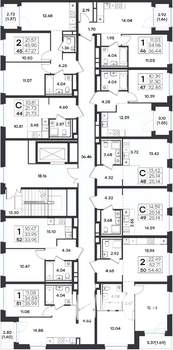 2-к квартира, вторичка, 47м2, 6/11 этаж