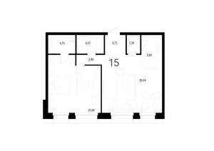 2-к квартира, вторичка, 79м2, 4/4 этаж